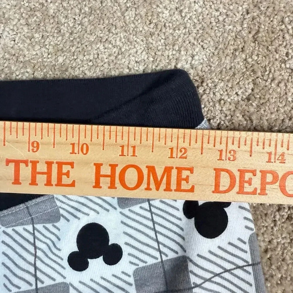 Hanna‎ Andersson Disney Mickey Mouse Pajama Set Adult XS Top Small Bottom Sleep - Picture 9 of 12